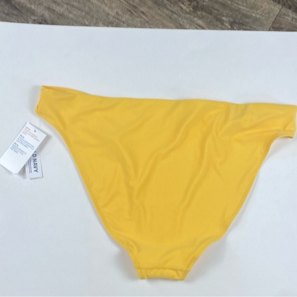 Old Navy Bikini Swim Bottoms Women XXL Yellow Beach UV Protection Swimsuit - Picture 6 of 8
